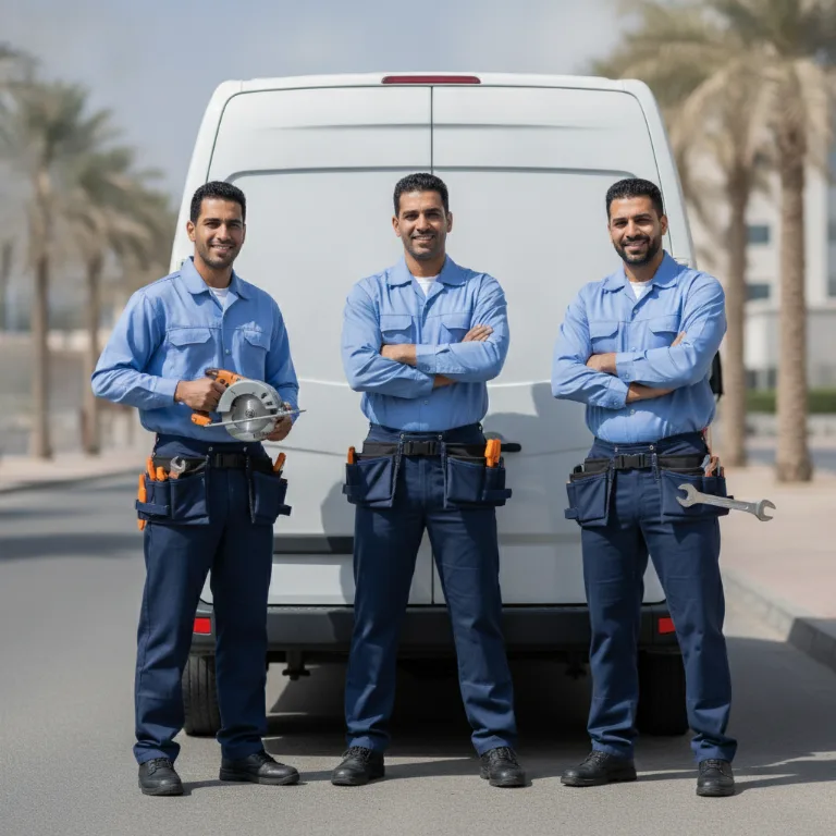 نجار فريق في مدينة خليفة